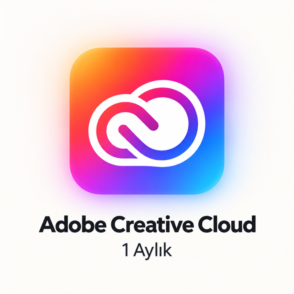 Adobe Creative Cloud 1 Aylık